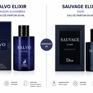 MAISON ALHAMBRA SALVO ELIXIR MEN 2.02 OZ EDP SP 60 ML