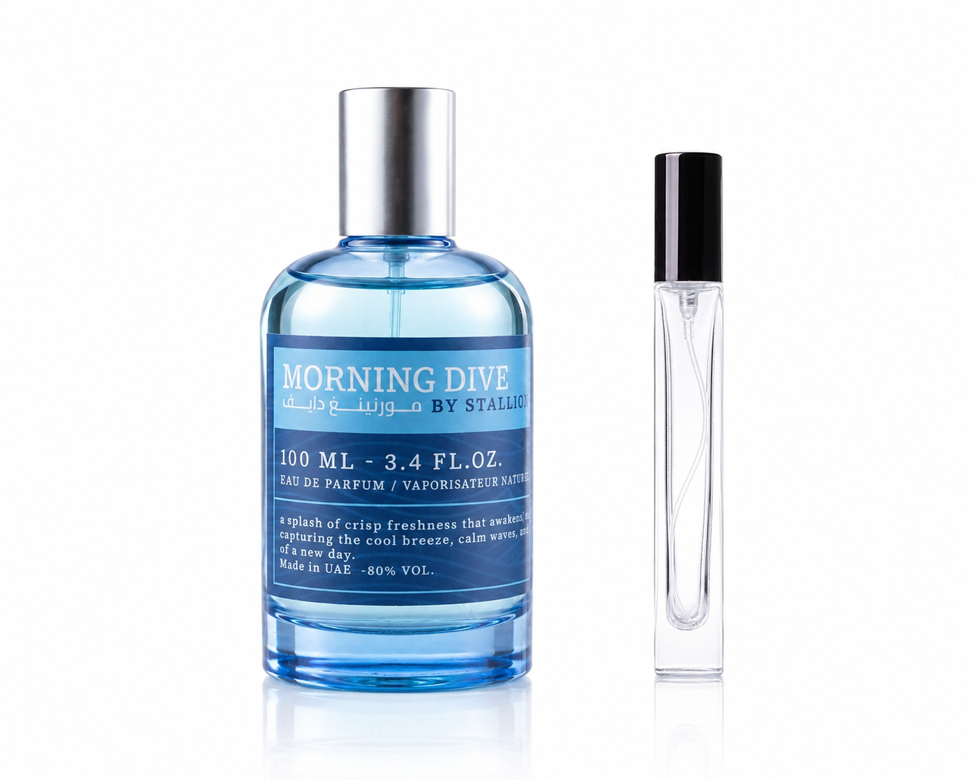 DECANT EMPER MORNING LIVE BY STALLION 53 UNISEX EDP SP 5 ML