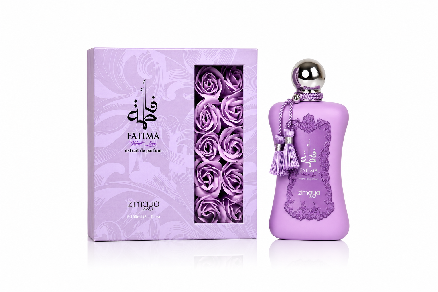 ZIMAYA PRECIOUS COLLECTION 'FATIMA VELVET LOVE' WOMEN 3.4 OZ. EDP SP 100 ML