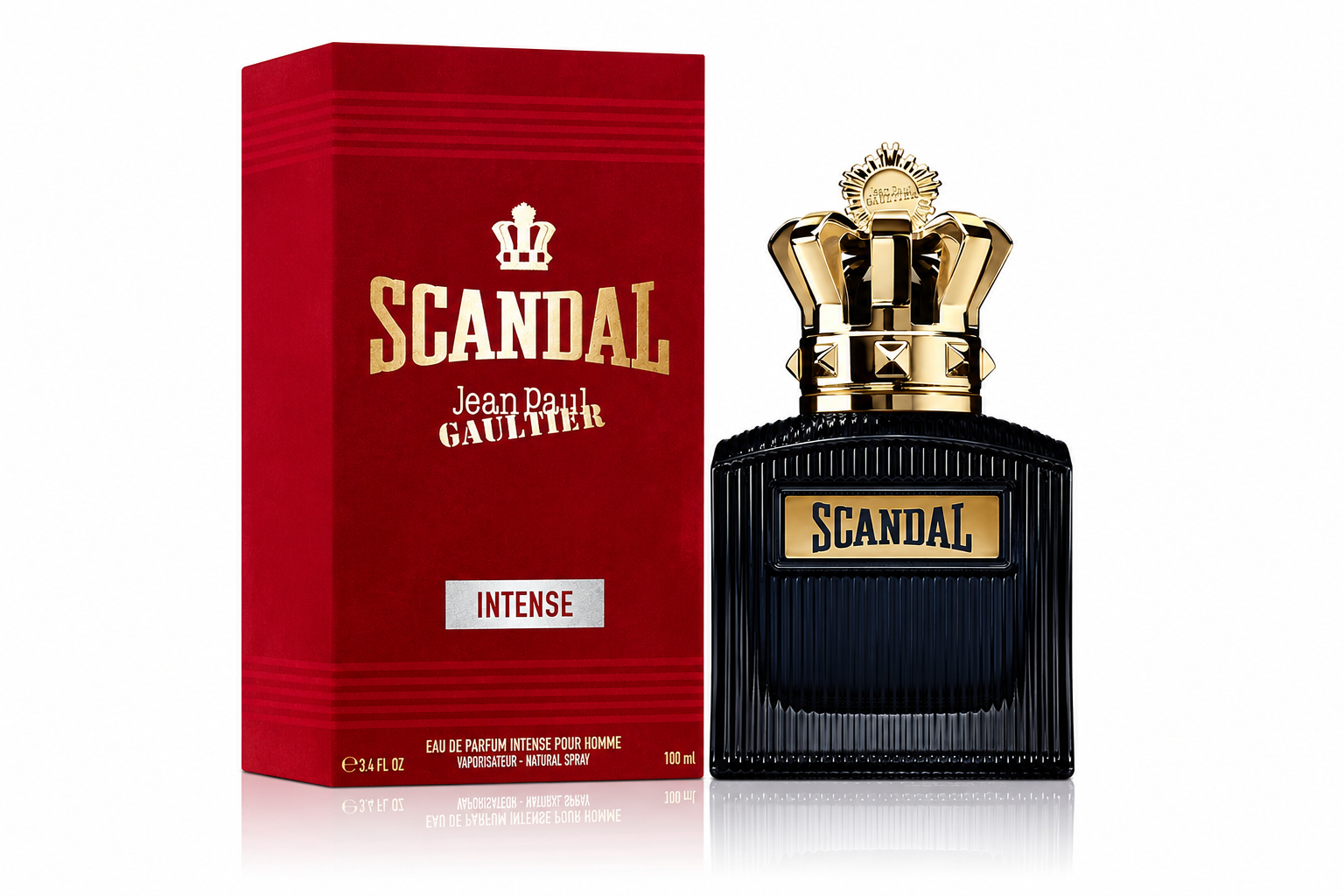 JEAN PAUL GAULTIER SCANDAL POR HOMME INTENSE 3.4 OZ EDP SP 100 ML