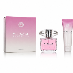 SET VERSACE BRIGHT CRYSTAL WOMEN (2 PC SET) 3.0 OZ. EDT + 3.4 B/L