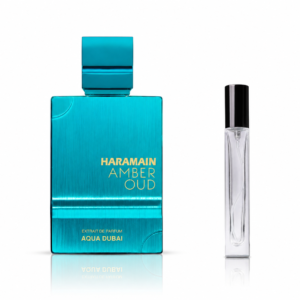 DECANT AL HARAMAIN AMBER OUD AQUA DUBAI UNISEX EXTRAIT DE PARFUM 5 ML