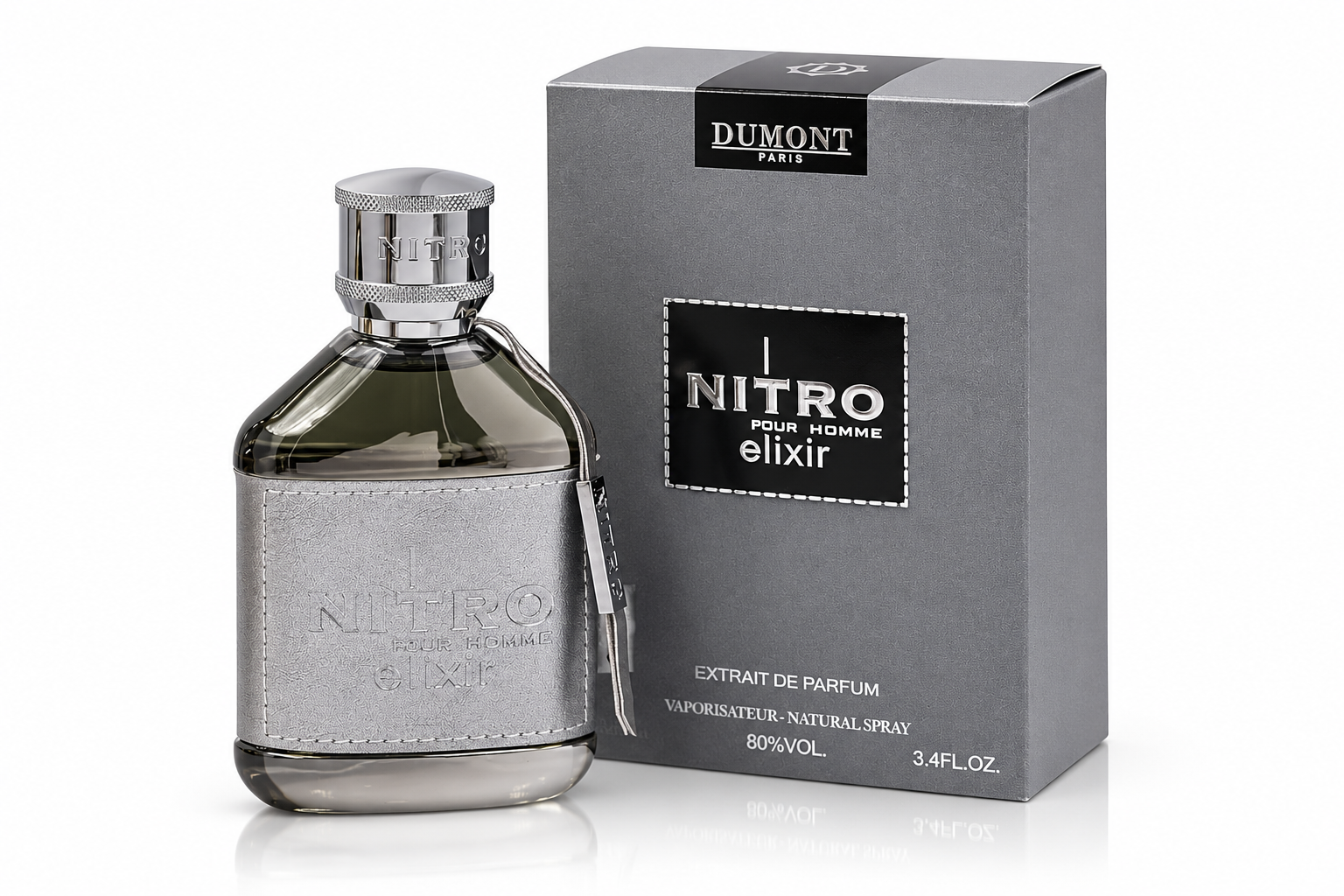 DUMONT NITRO ELIXIR MEN 3.4 OZ EXTRAIT PARFUM 100 ML